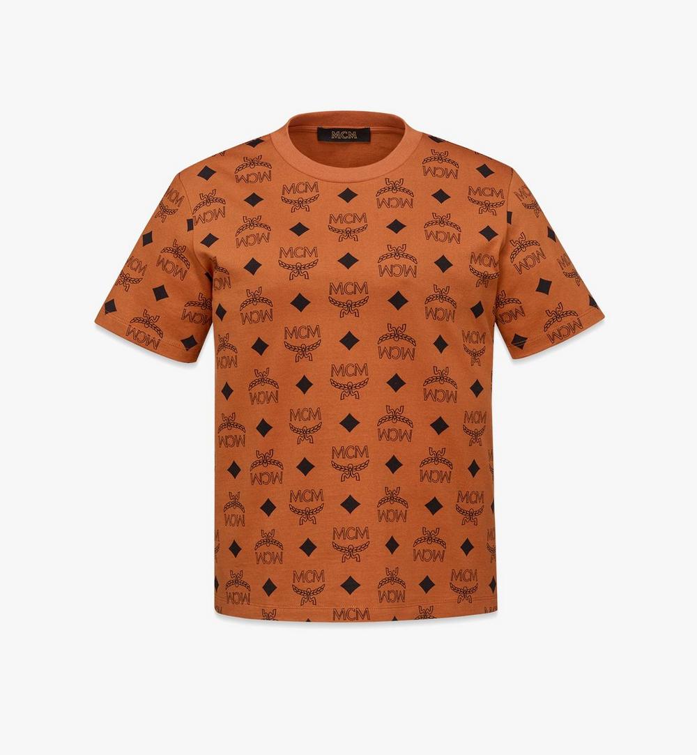 오가닉 코튼 소재의 맥시 모노그램 프린트 티셔츠 1